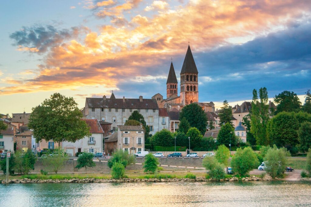 Tournus, France - a destination on the B. Wise River Cruise through Burgundy